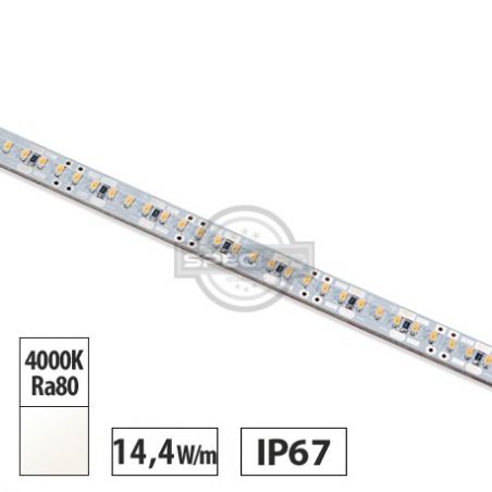Wodoszczelna Listwa LED OSRAM 14,4 W/m, 1510lm/m, 24VDC, IP67, 4000K, 1m, gwarancja 3 lata